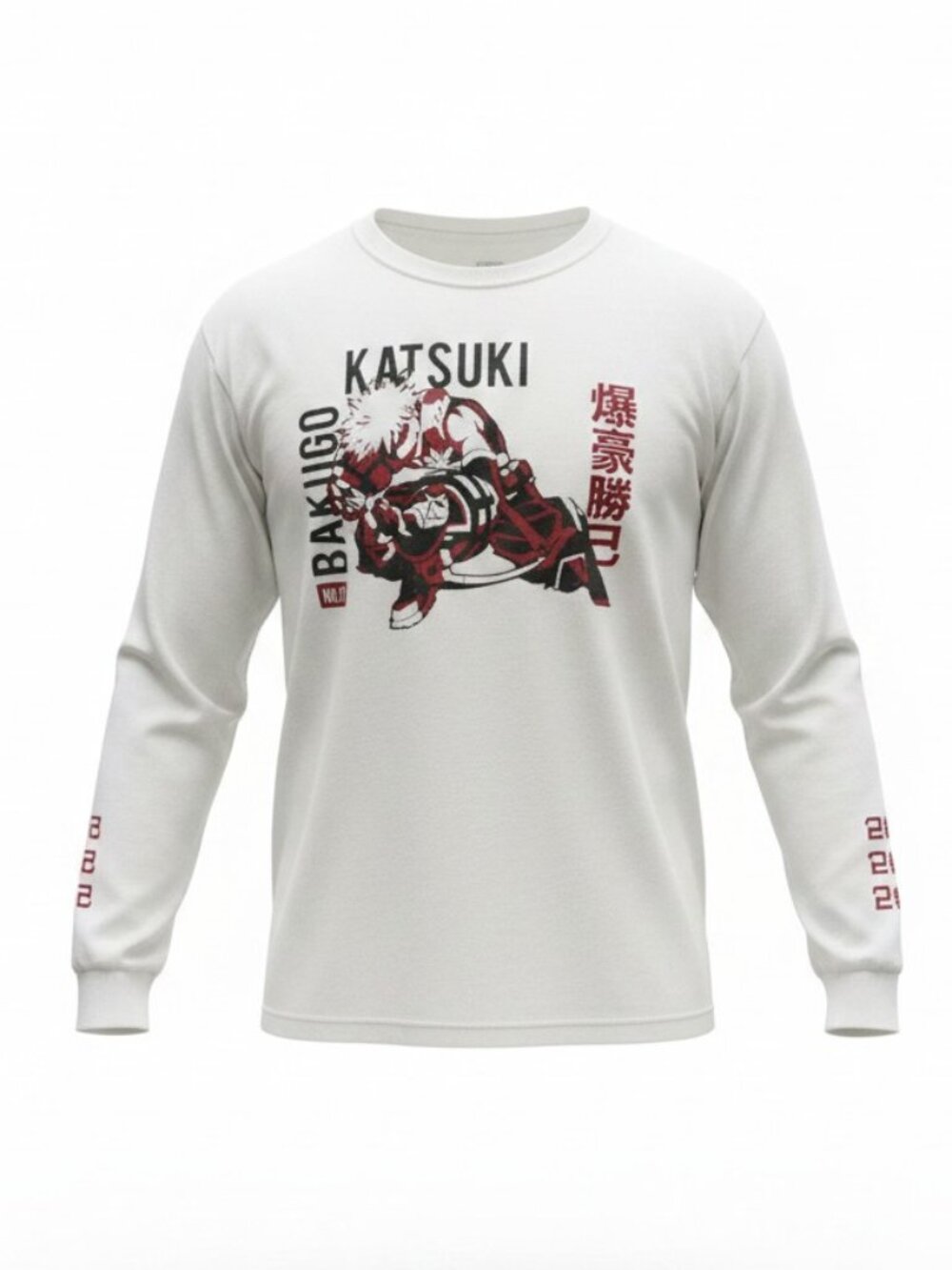 FUNimation My Hero Academia Bakugo Katsuki Men's Long Sleeve T-Shirt